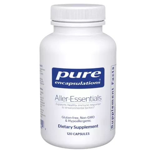 Aller-Essentials pill bottle
